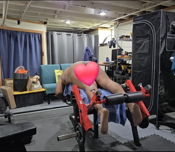 Did my first nude workout yesterday