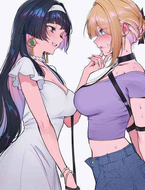 Evelyn & Astra bonding [Zenless Zone Zero]