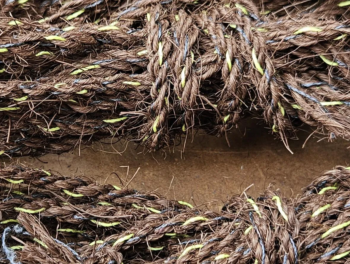 Just finished a set of reinforced coconut rope....