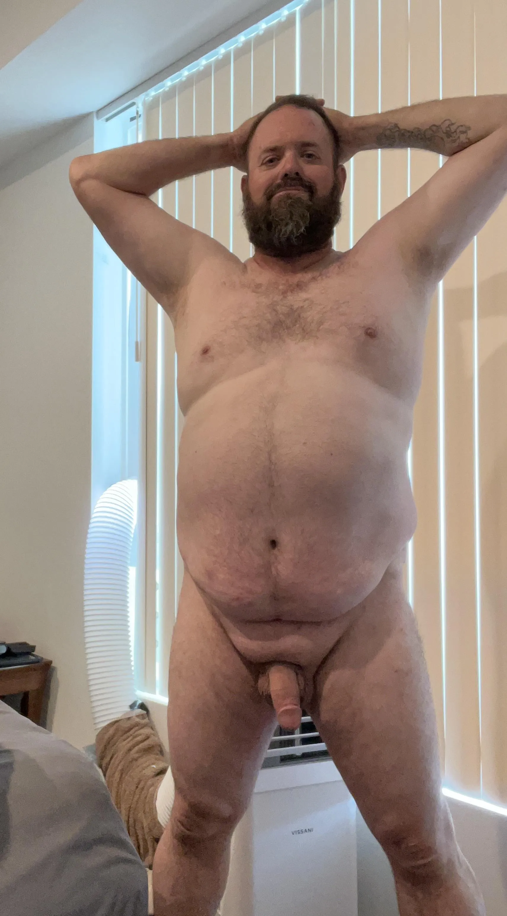 My favorite time of the day, no clothes cooling off in front of the a/c