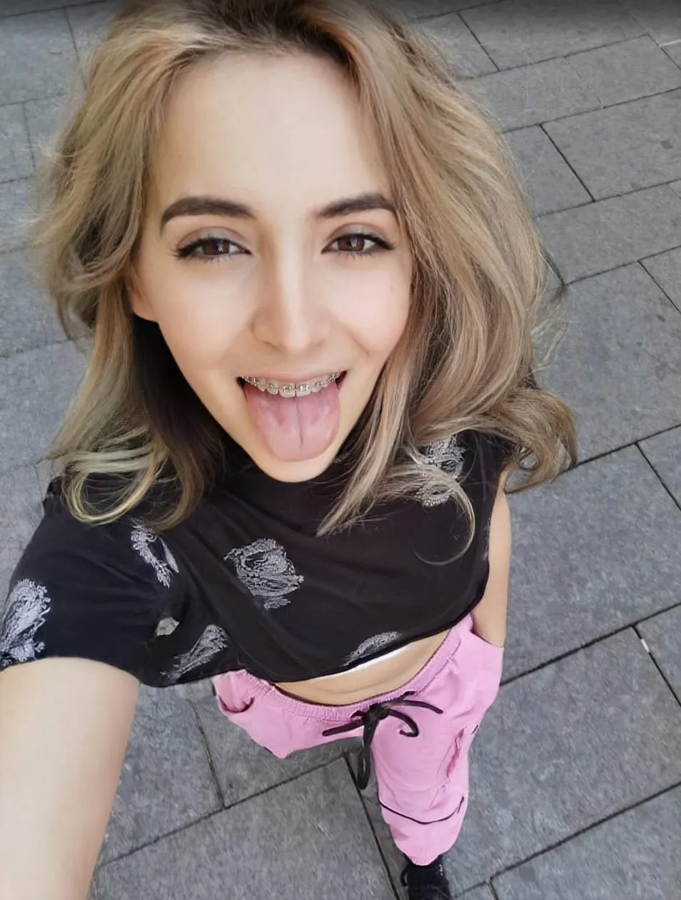 Smiling just for you… like what you see?