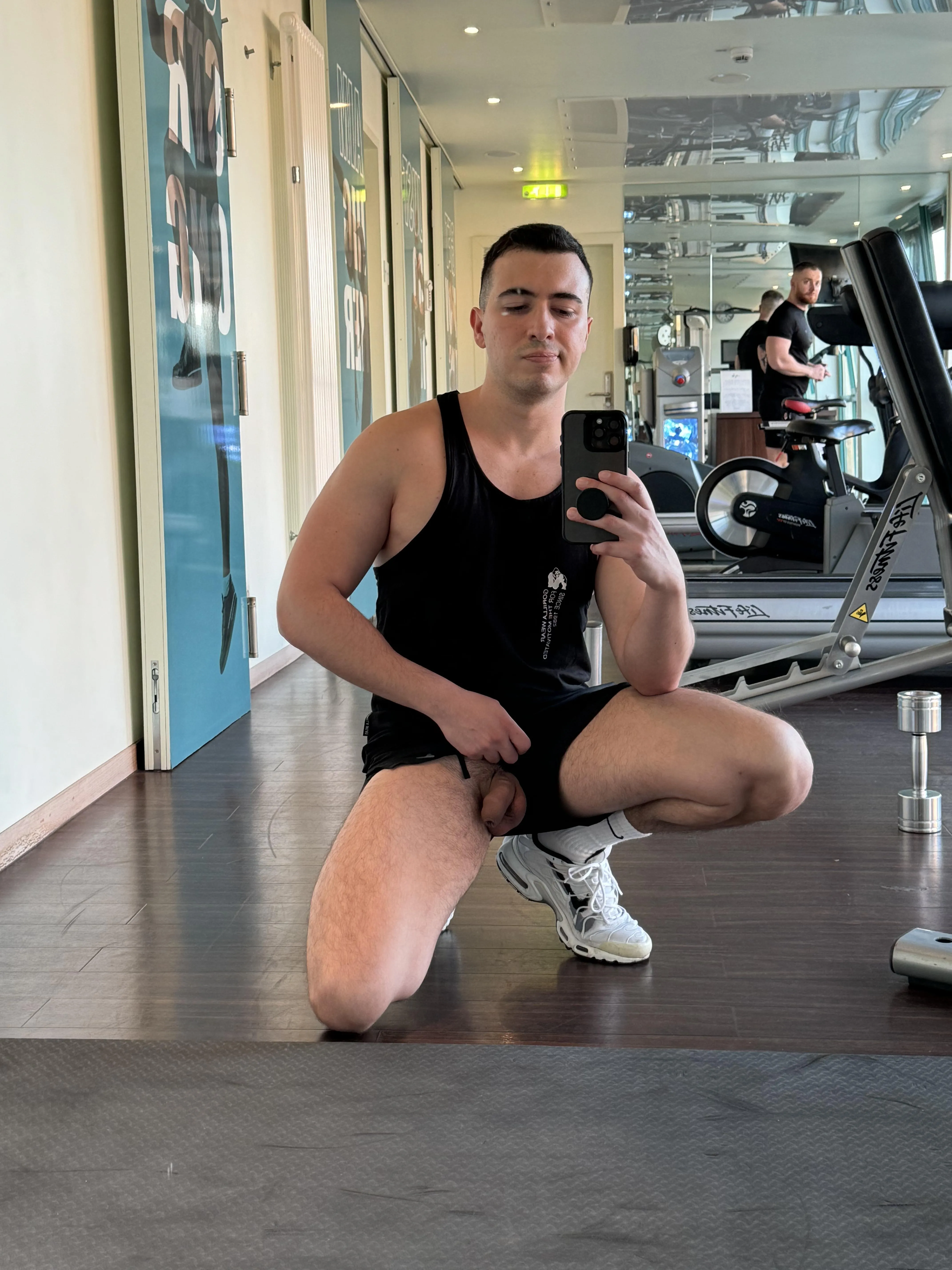 You think he noticed?