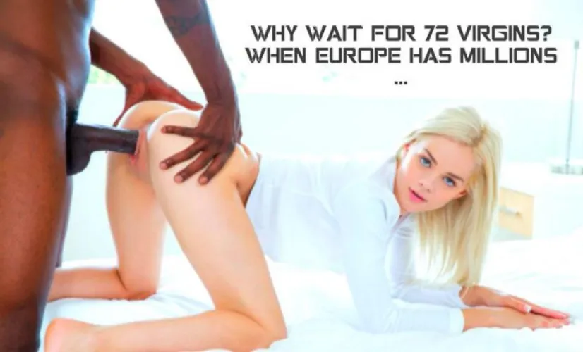 Europe’s borders and legs are open #MNWO ☪️