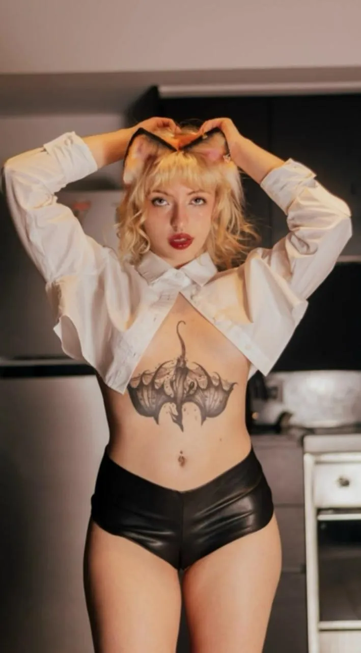 just a horny kitty waiting for attention [OC]