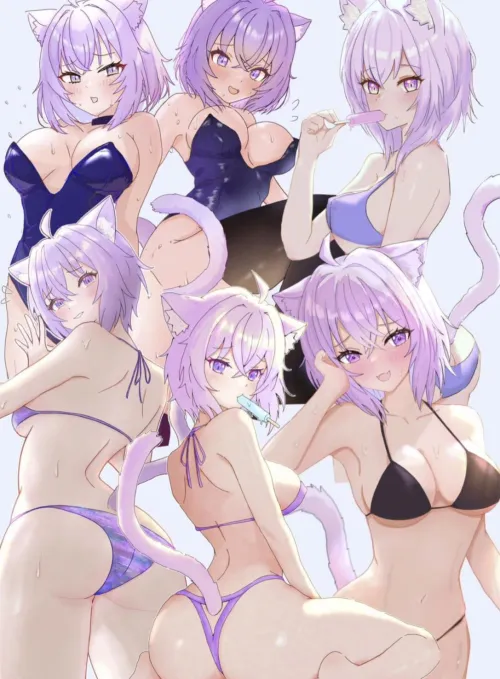 50 faces of Neko