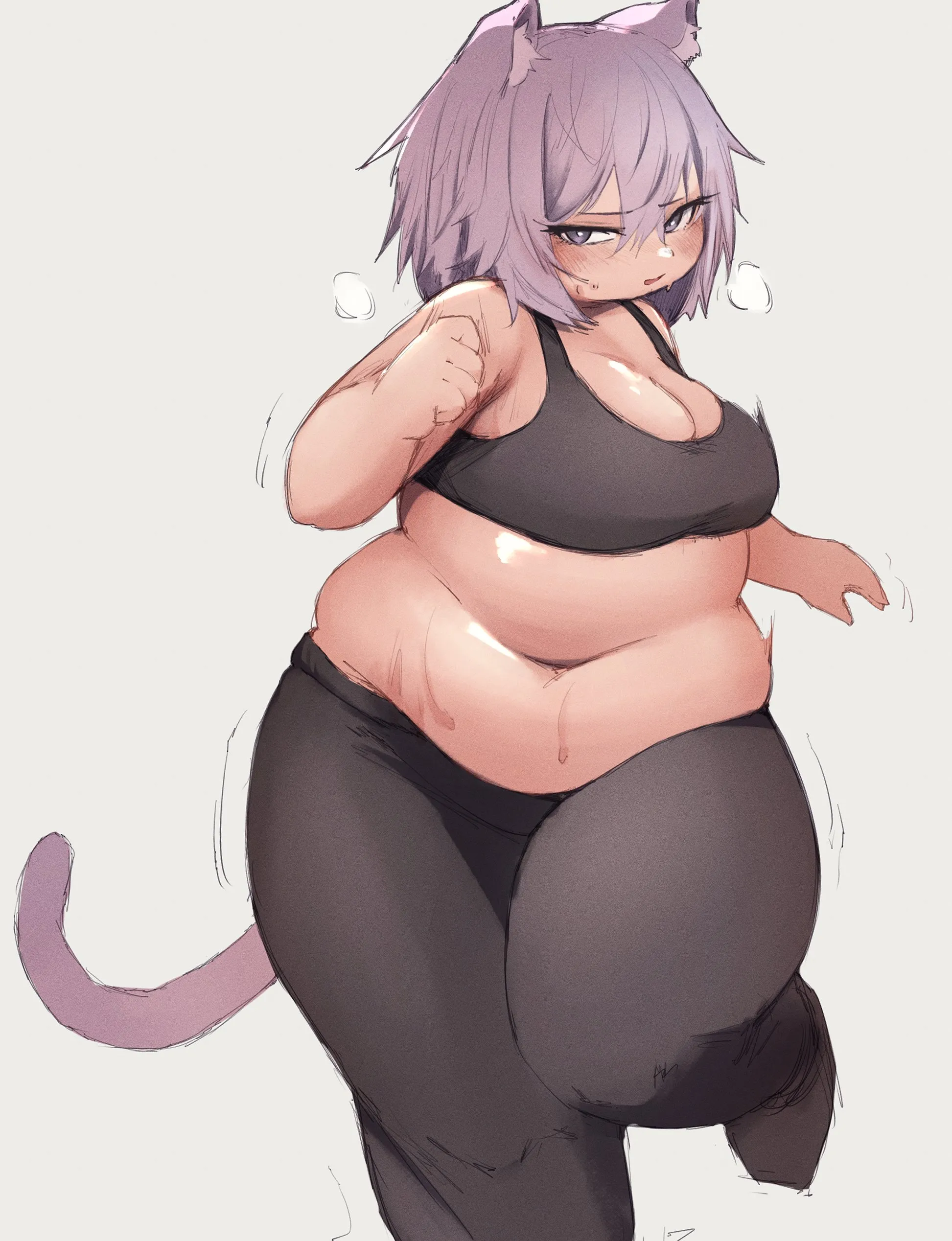 Chubby Catgirl (nantekottai25)