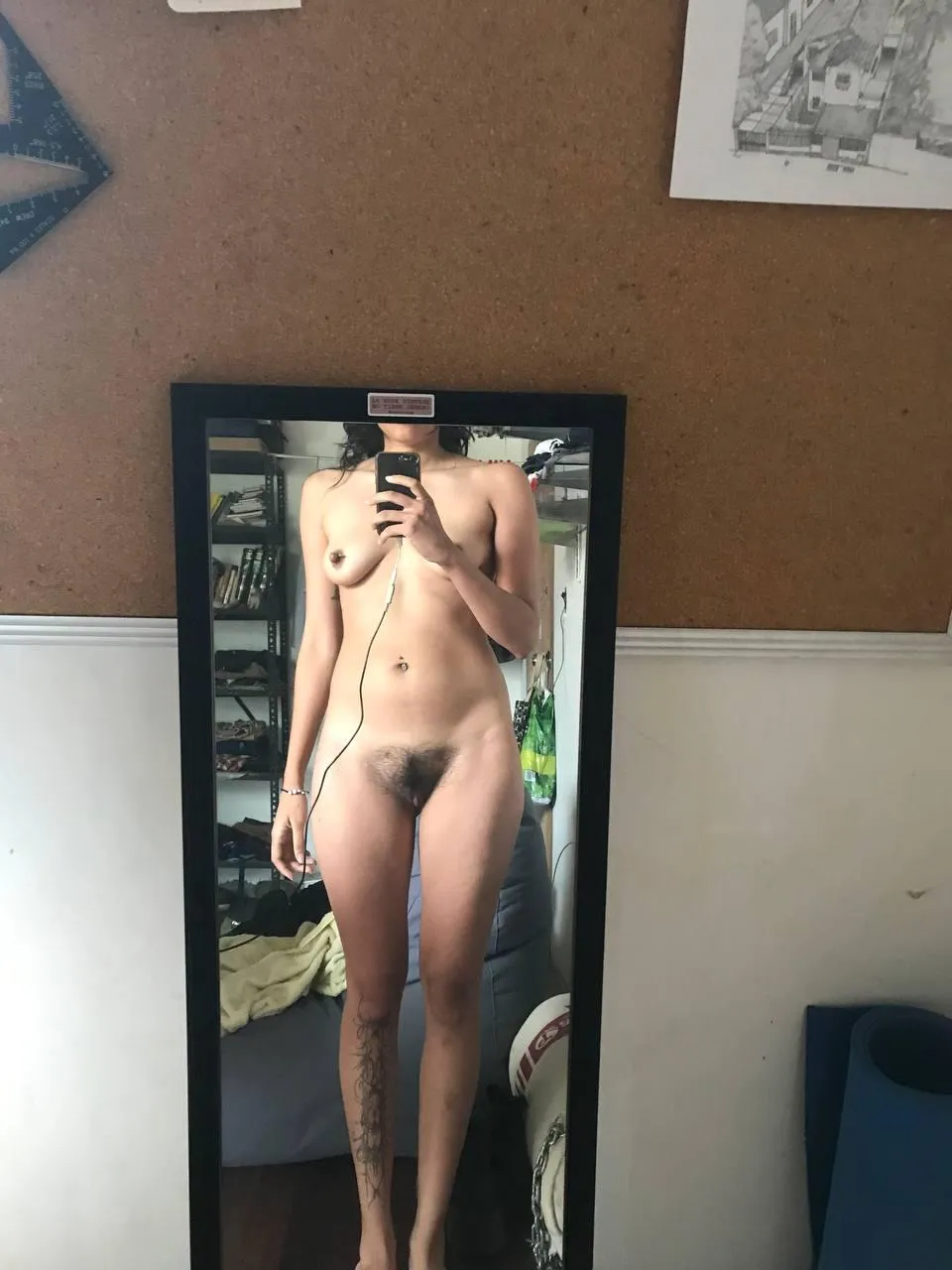 If she has a big bush she’s wild in bed ;)