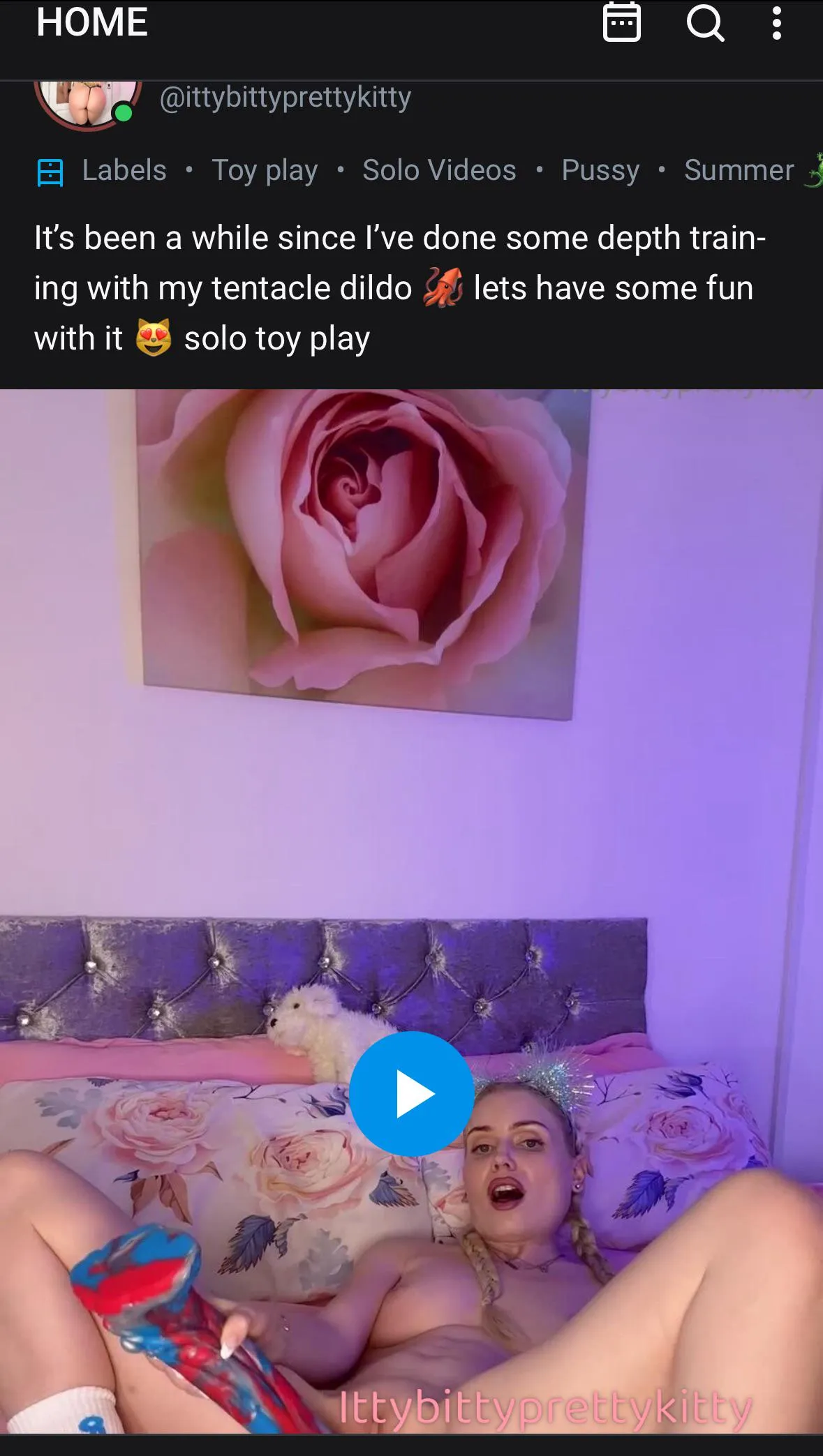 Just posted this new video and my fans are loving it ! Come see it Free after you subscribe 😻🥵 link below 👇🏻