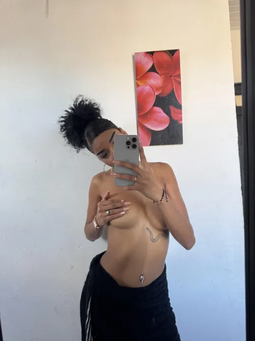 My chocolate body is happy to serve you