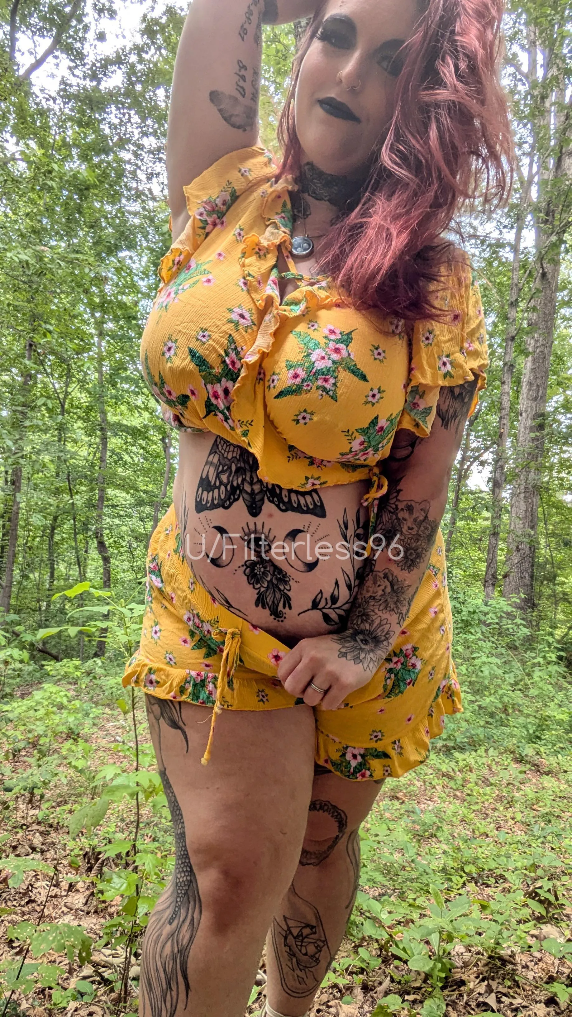 Thank anyone saw my nipple rings?(;