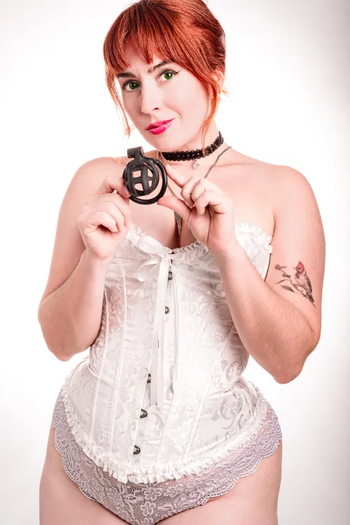 You were never gonna have sex anyway. Now you can at least make it cute and humiliating