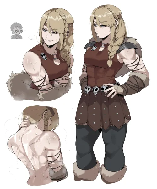 Astrid is the best Viking Tomboy