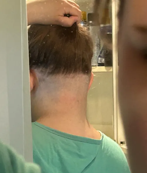 How much higher should i shave?