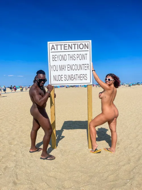 Just your favorite naked newbies following the rules 😂