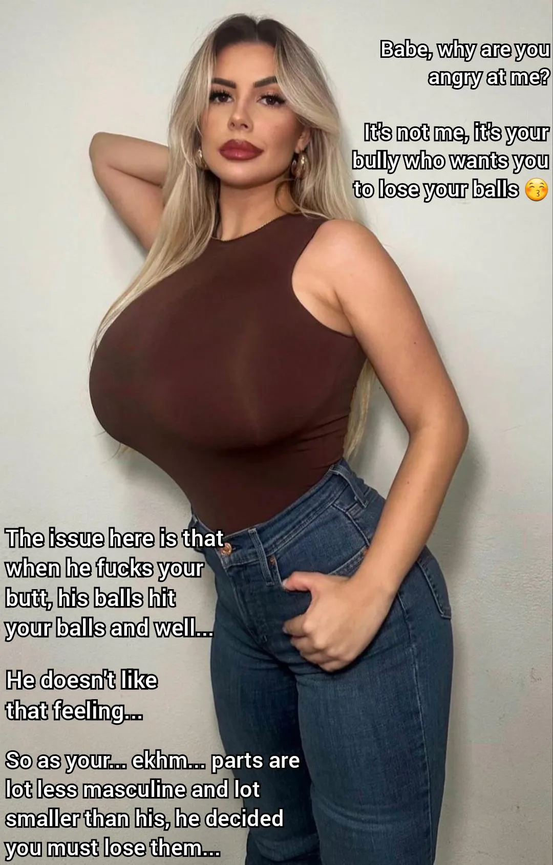 Oh no, why I must always be beta male 😭 [no ImageFap]