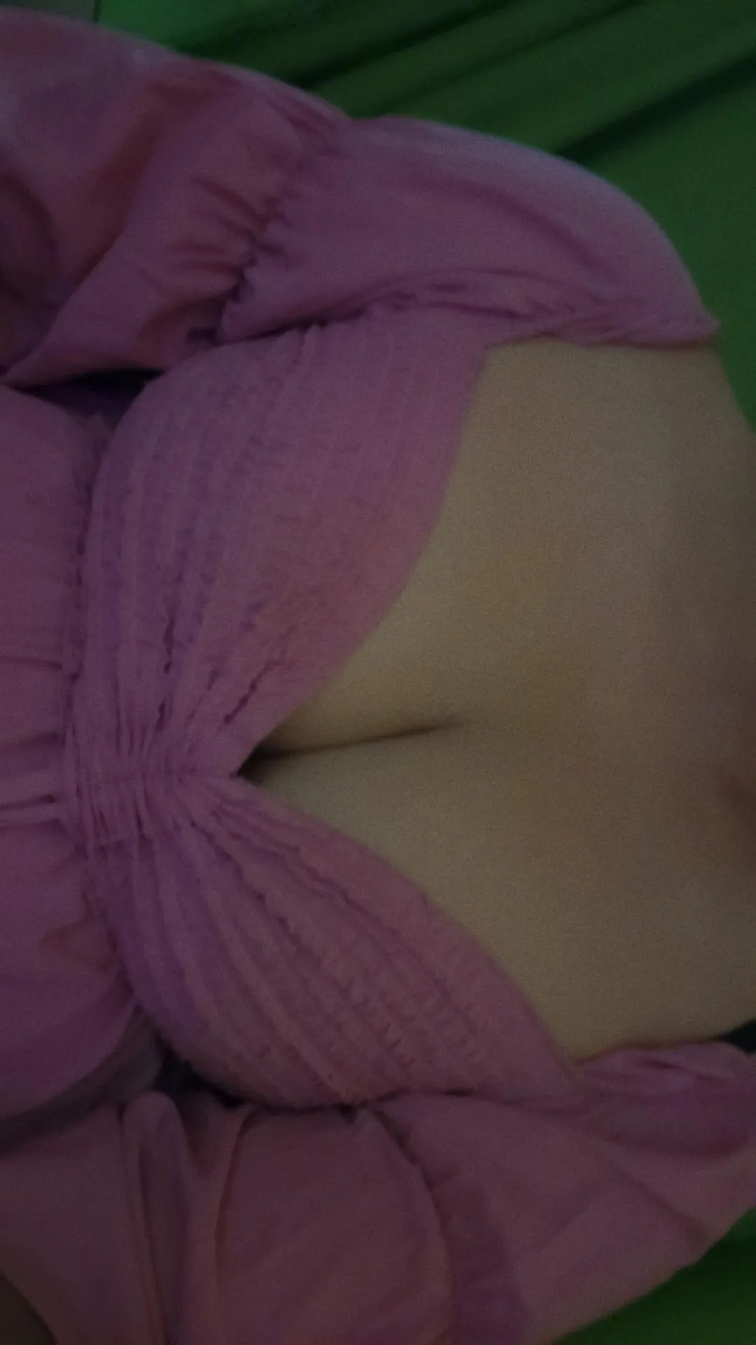 This dress had a clevage revealer