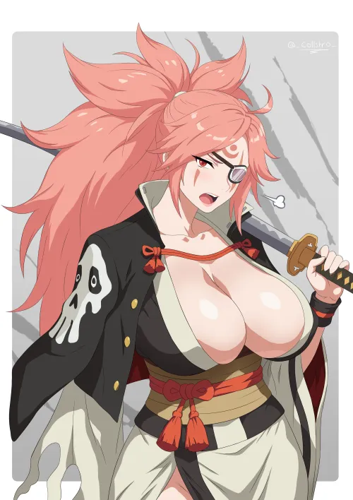 Baiken Fanart -  Made by me!