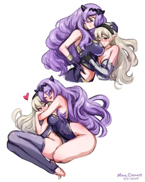 Camilla x Corrin Cuddles (@minaqueenu)