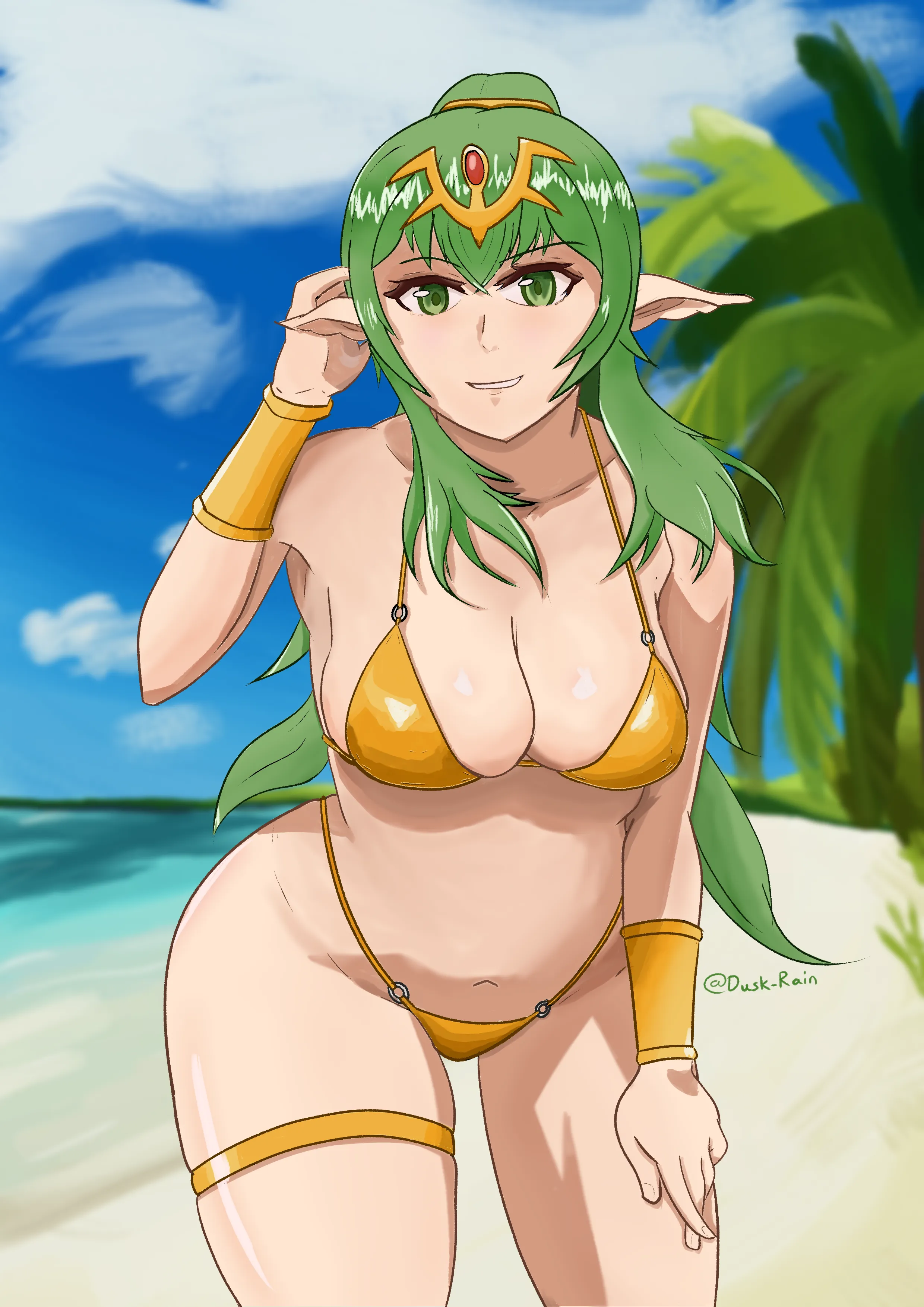 Golden Summer Tiki [OC]