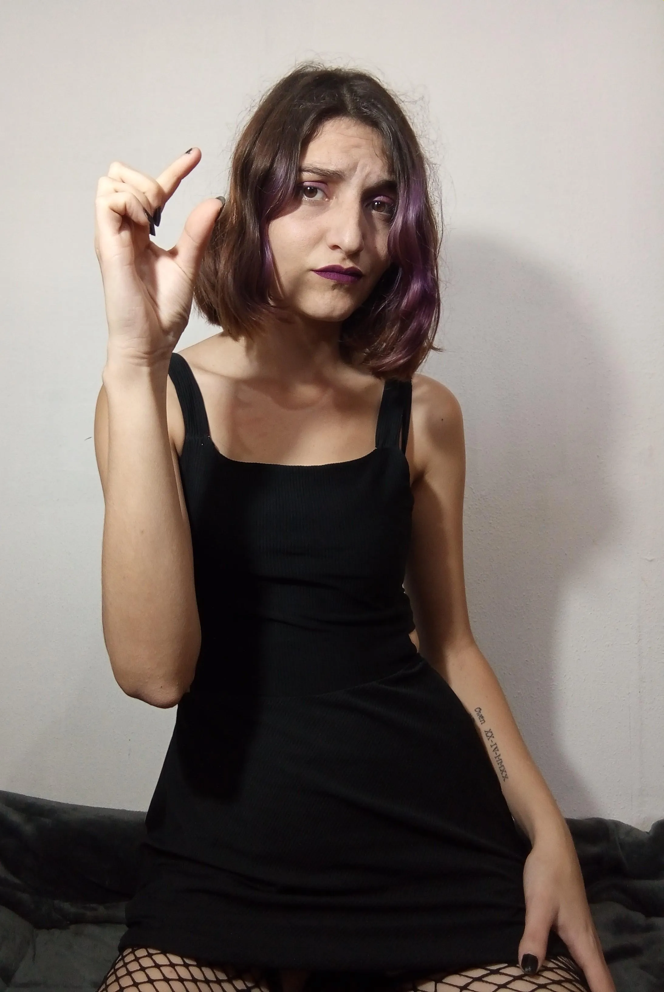 I’ve seen bigger clits. Hell, I’ve seen bigger mosquito bites. And you still had the nerve to show it? Disgusting.