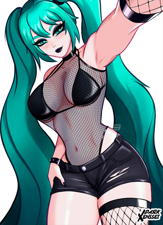 Fishnet Miku