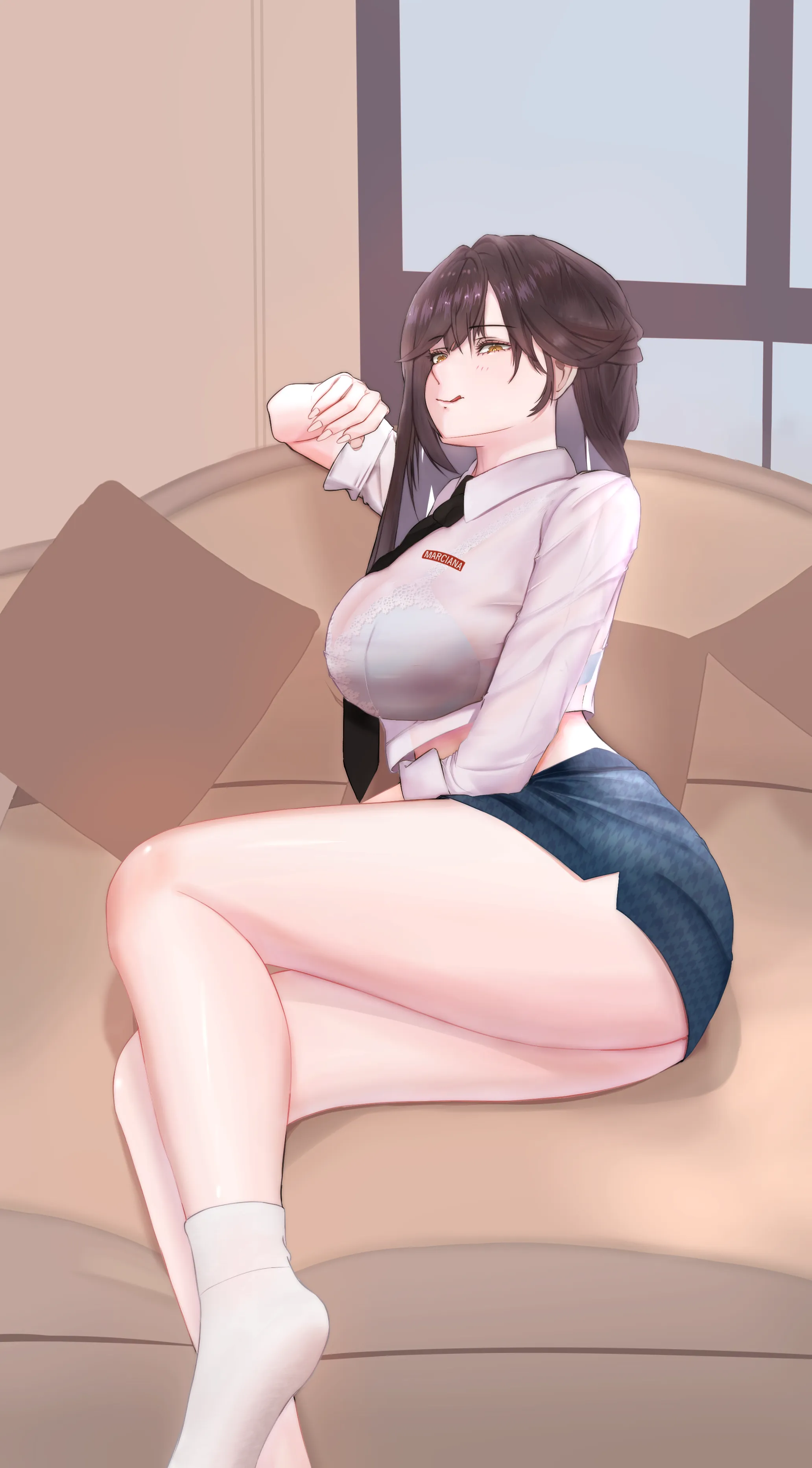 Marciana's smooth and strokable thighs [NIKKE]