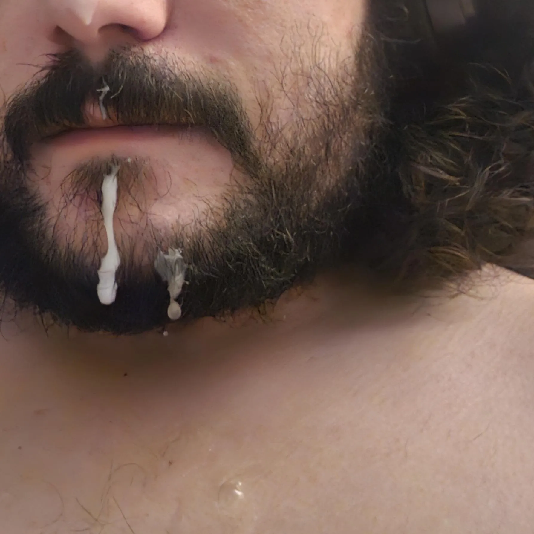 Shot all the way to my nose