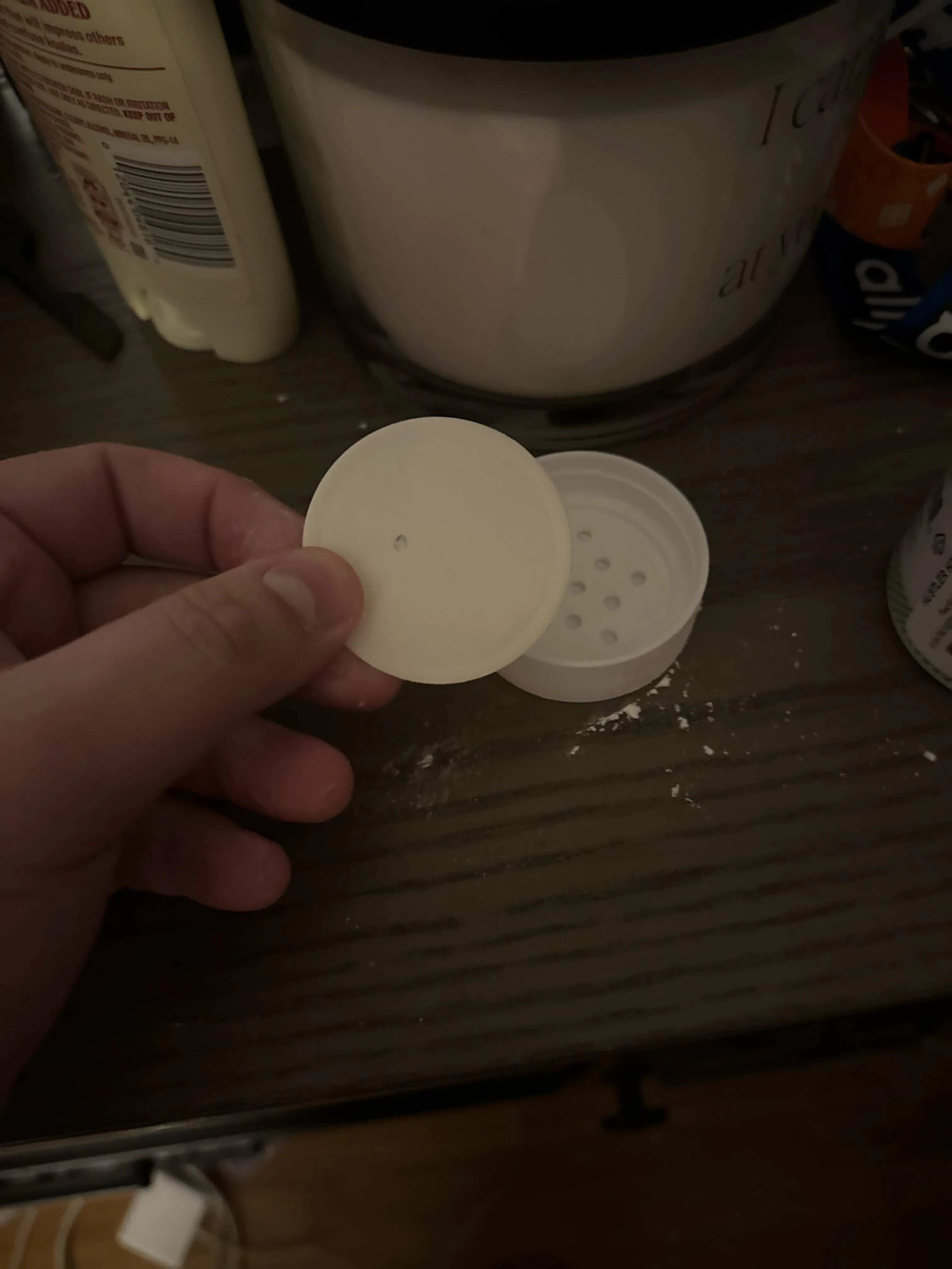 What’s the deal with the powder cap?