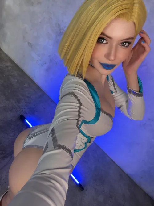 Emma Frost from Marvel Rivals cosplay by Alina Becker