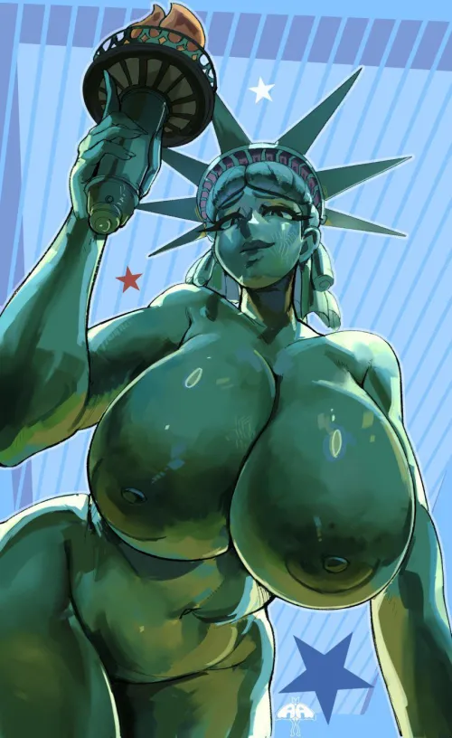 Lady Liberty (alamanderarts) [Statue of Liberty]