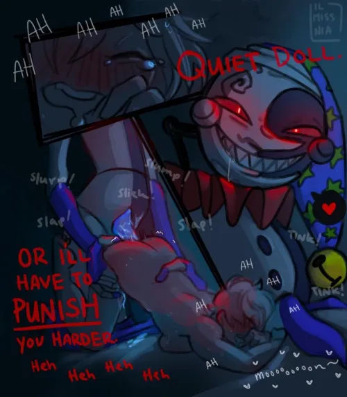 Moon wants you to be quiet for this (ilmissnia)