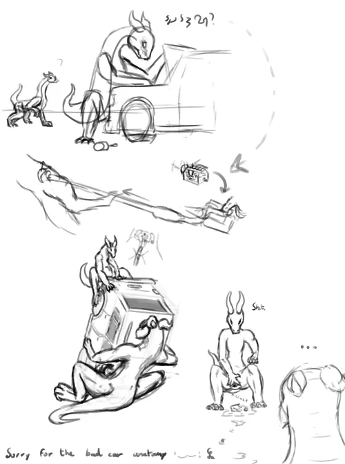 Threesome all-the-way-through male-car-female?