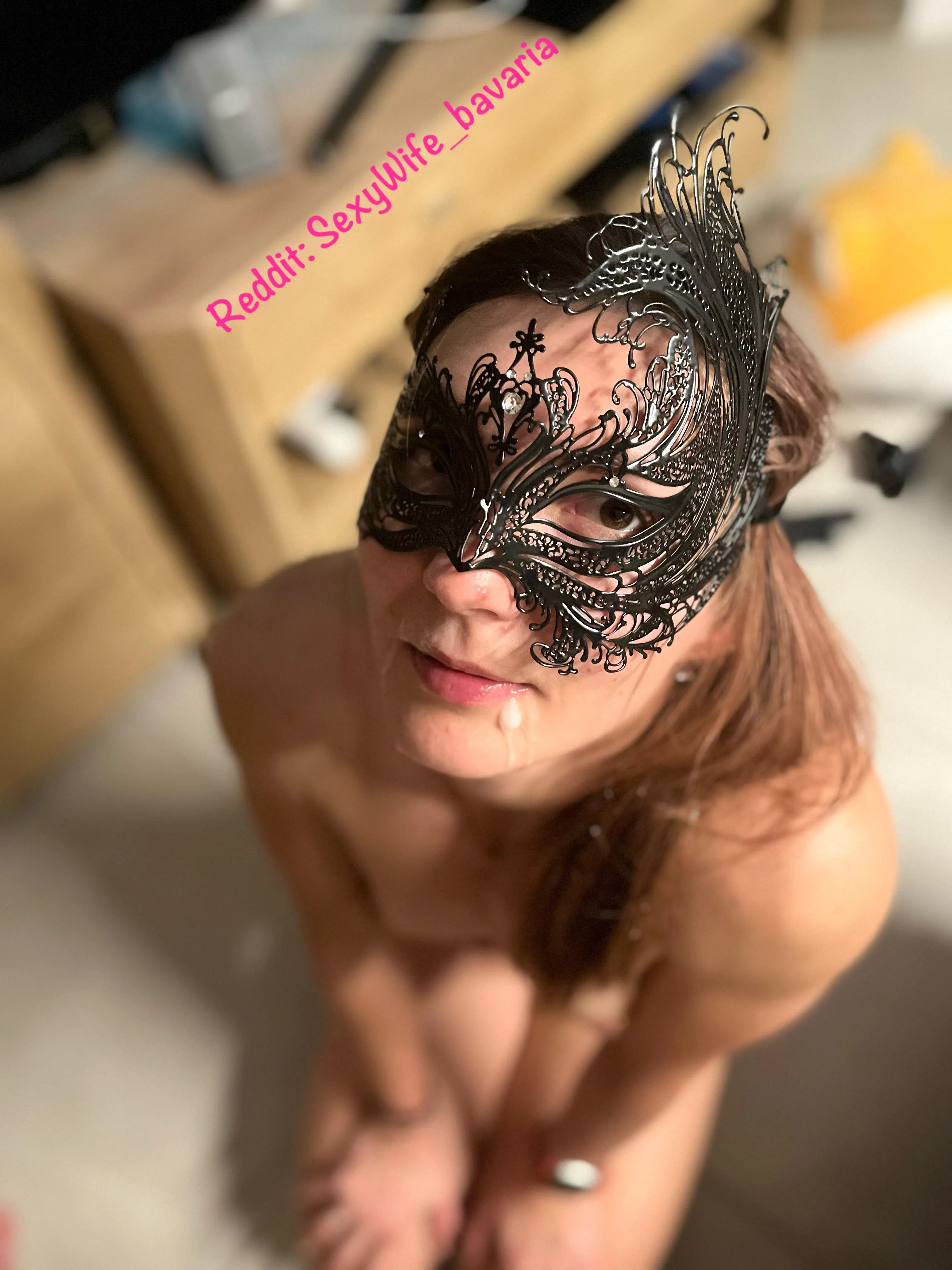 Catwoman hat etwas Sahne genossen [f]