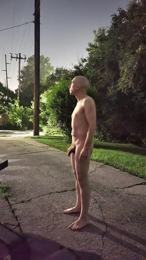 Checking out the full moon