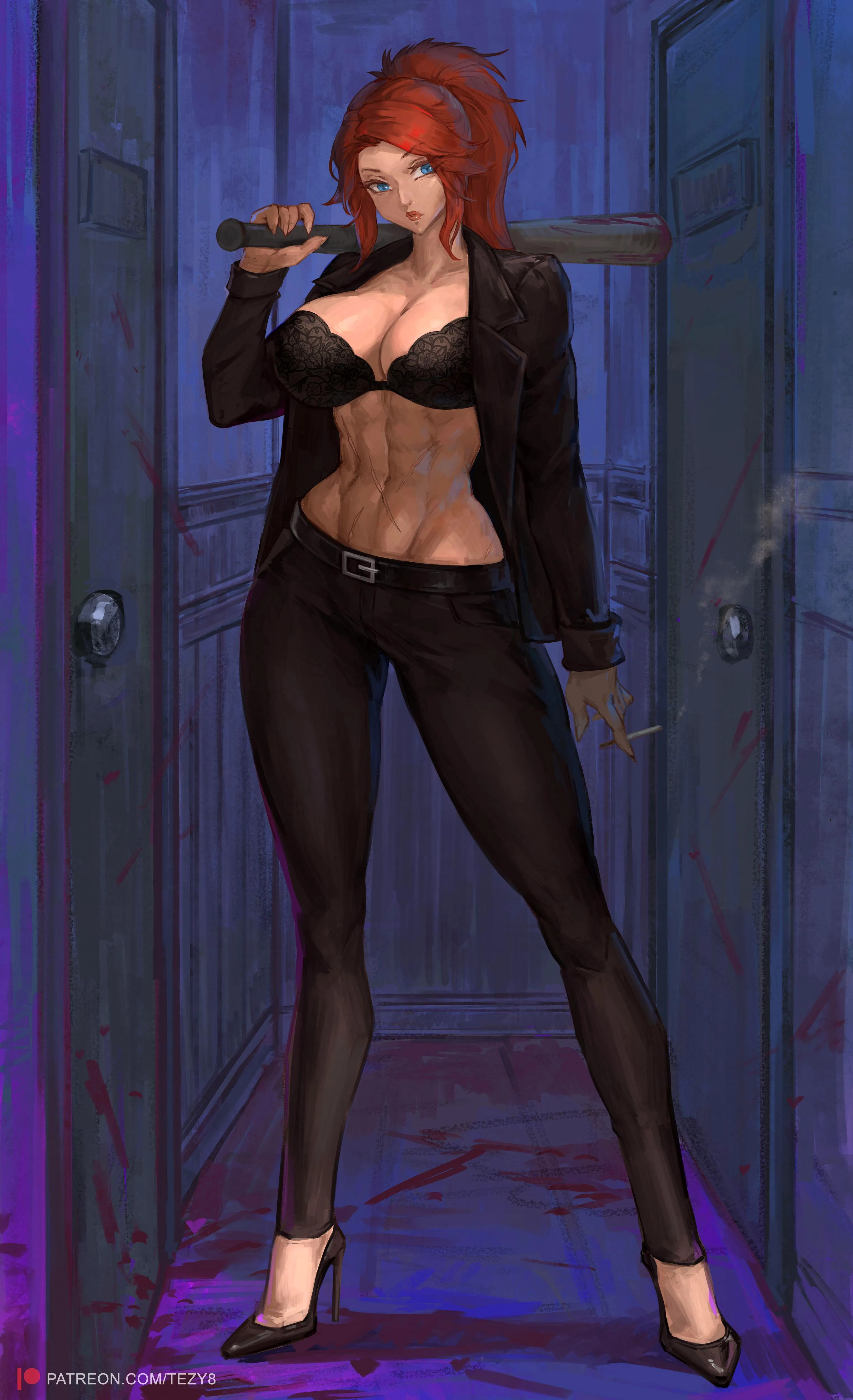 'Don’t mess with her' (by me)