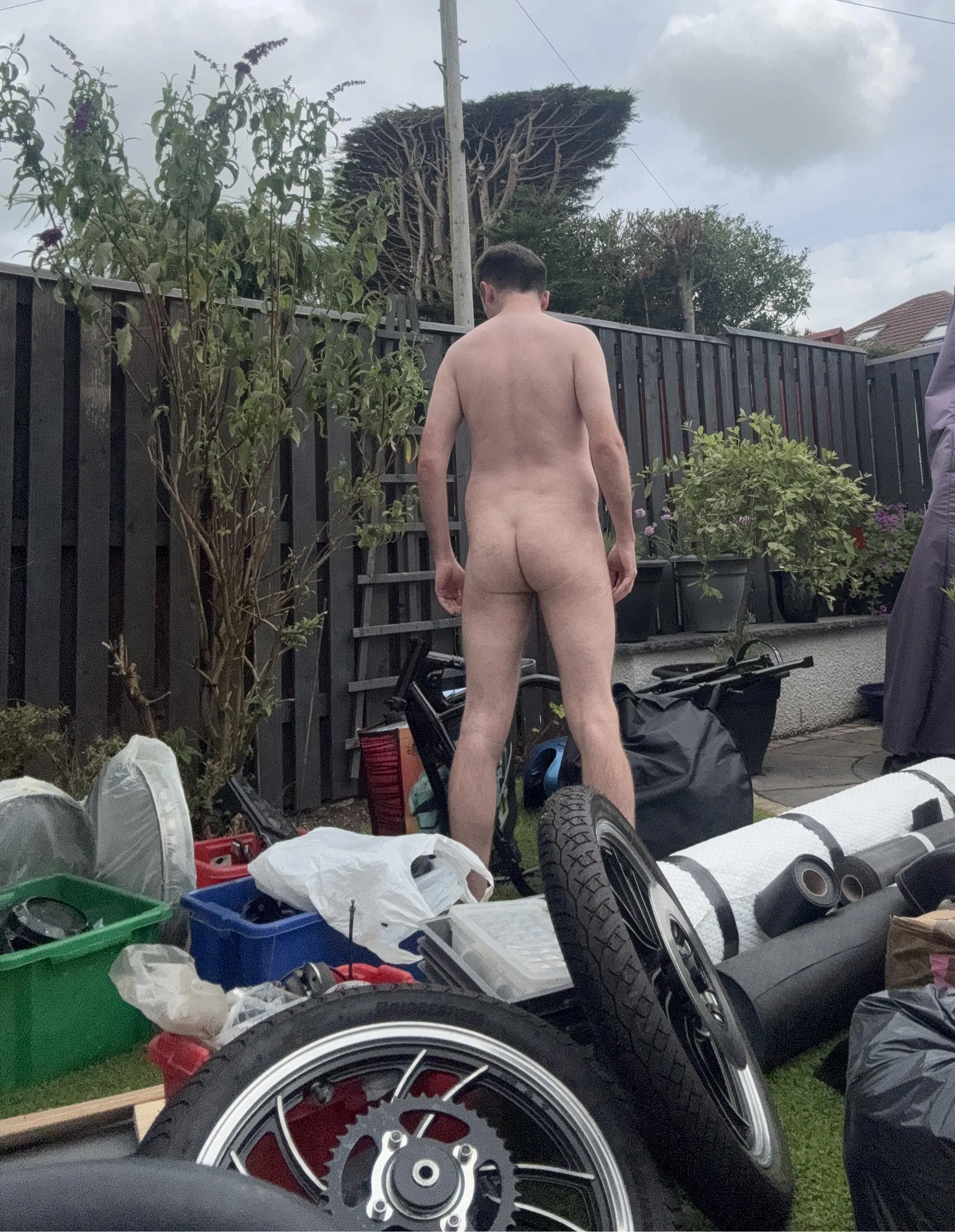 Finally decided to start clearing out the shed