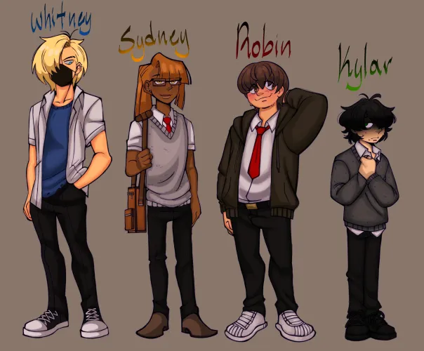 Here the boys 💙💛❤️💚