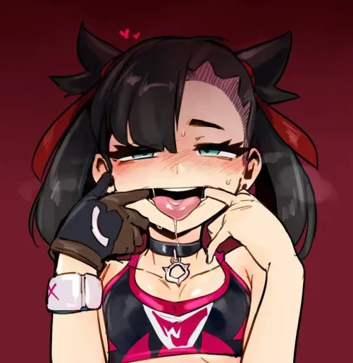 Marnie waiting for her reward