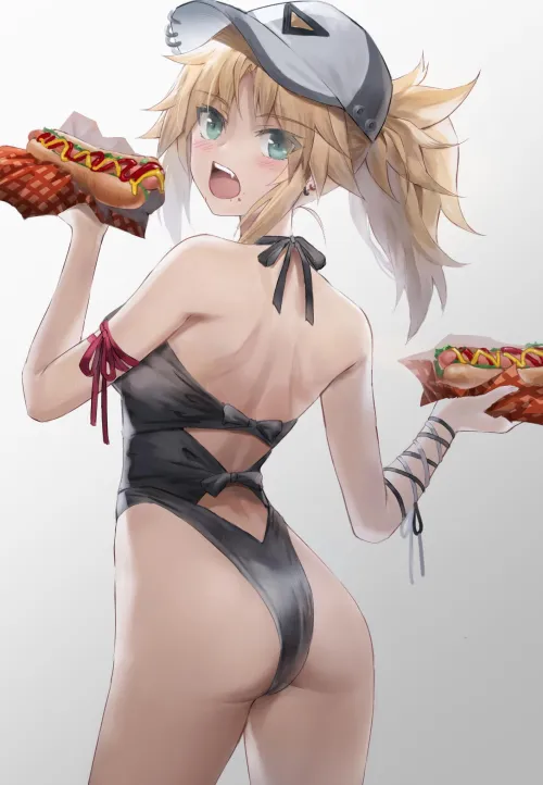 Mordred Likes Wieners [Fate/Grand Order]