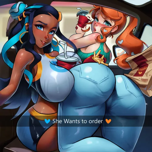 Sonia and Nessa wants to order (Hanshyn)