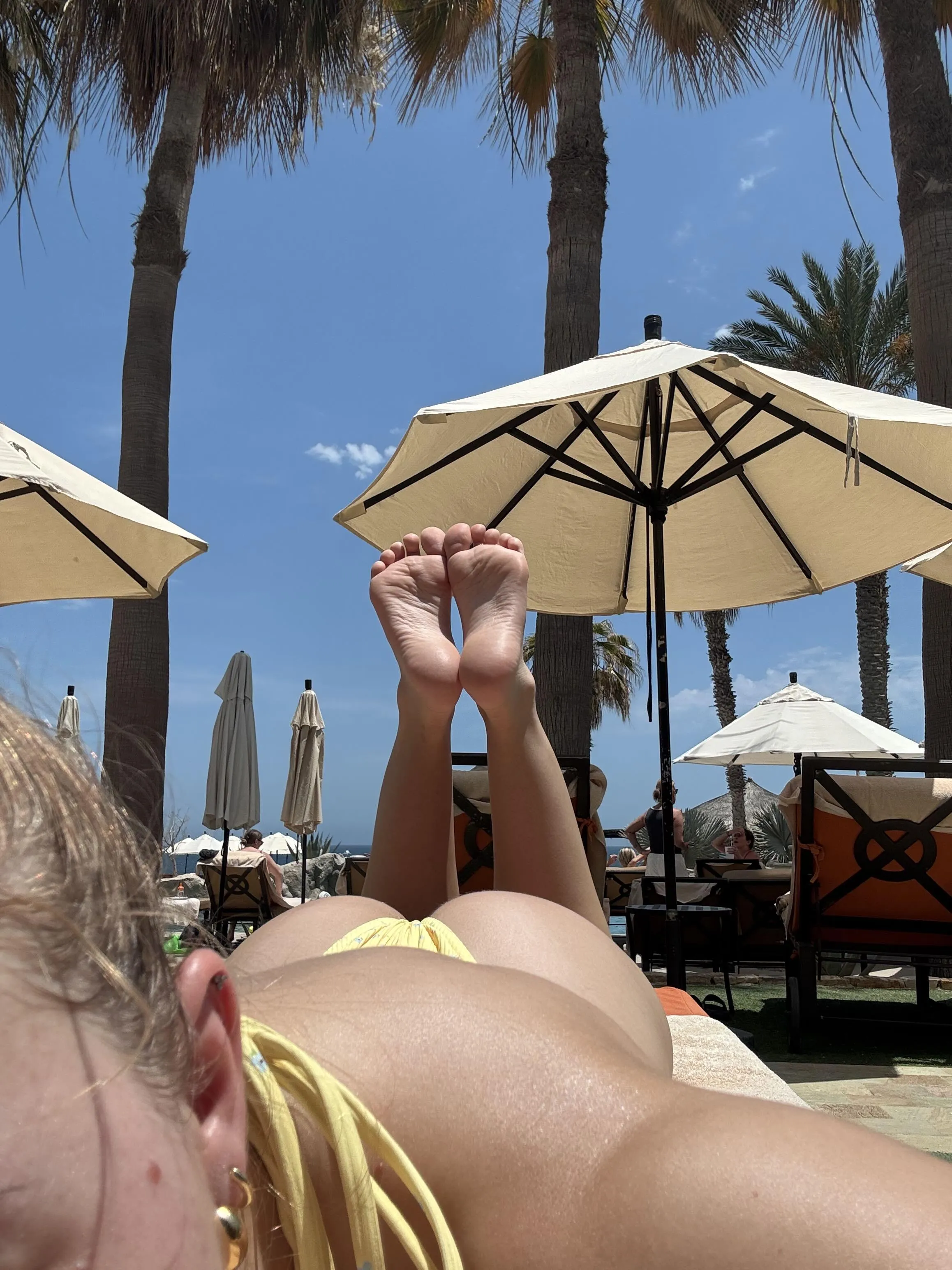 The tourists don't know I'm taking pics for you!