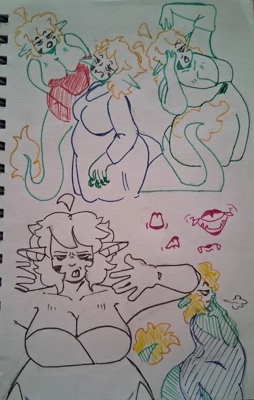 who put the gremin in a dress?