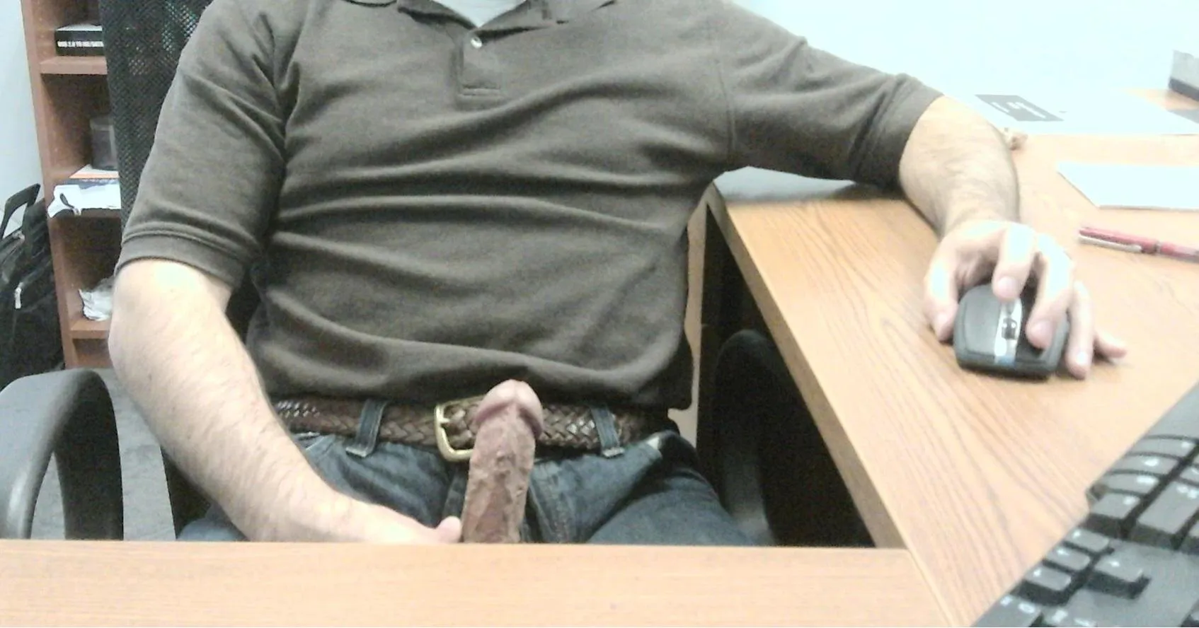 [M] Adding excitement to an otherwise boring day at work