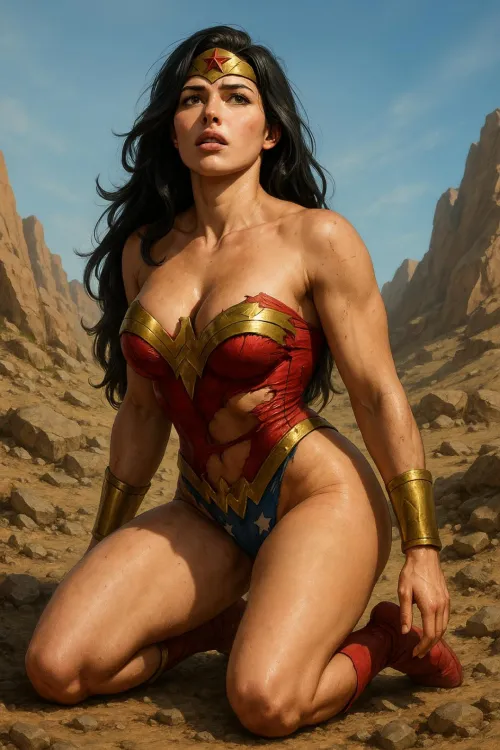 Wonder Woman defeated