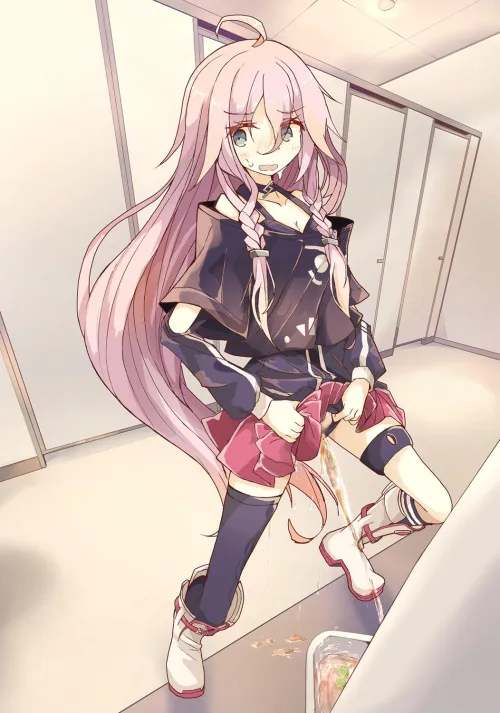 Please, no one come in. Please no one see the mess I'm making...