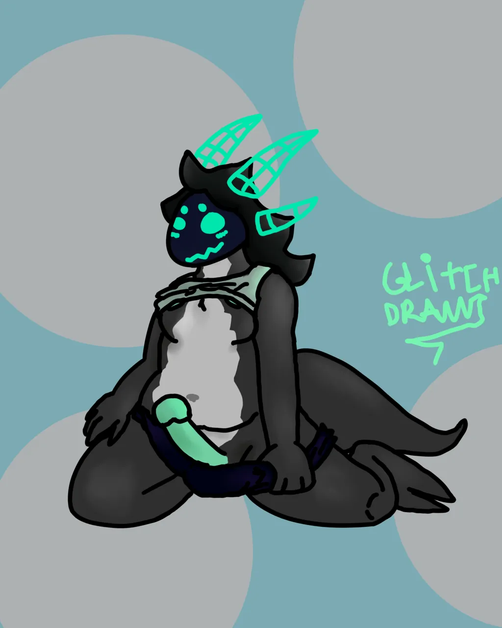 Art of Glitch (my sona)