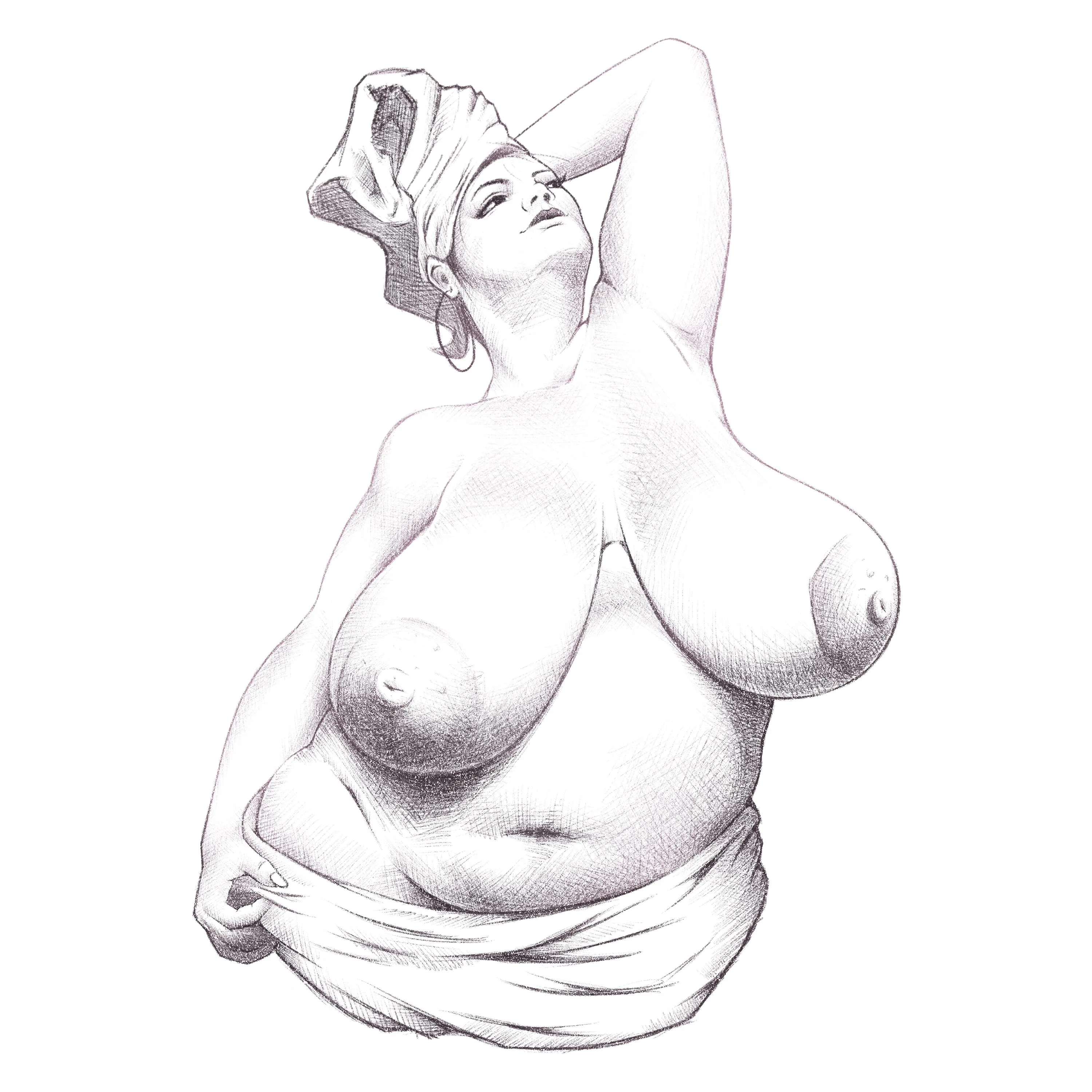 Curvy drawing by me