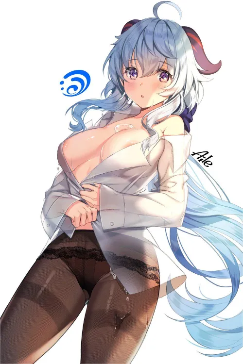 Daily Ganyu Lewdie #1286 Slimy~