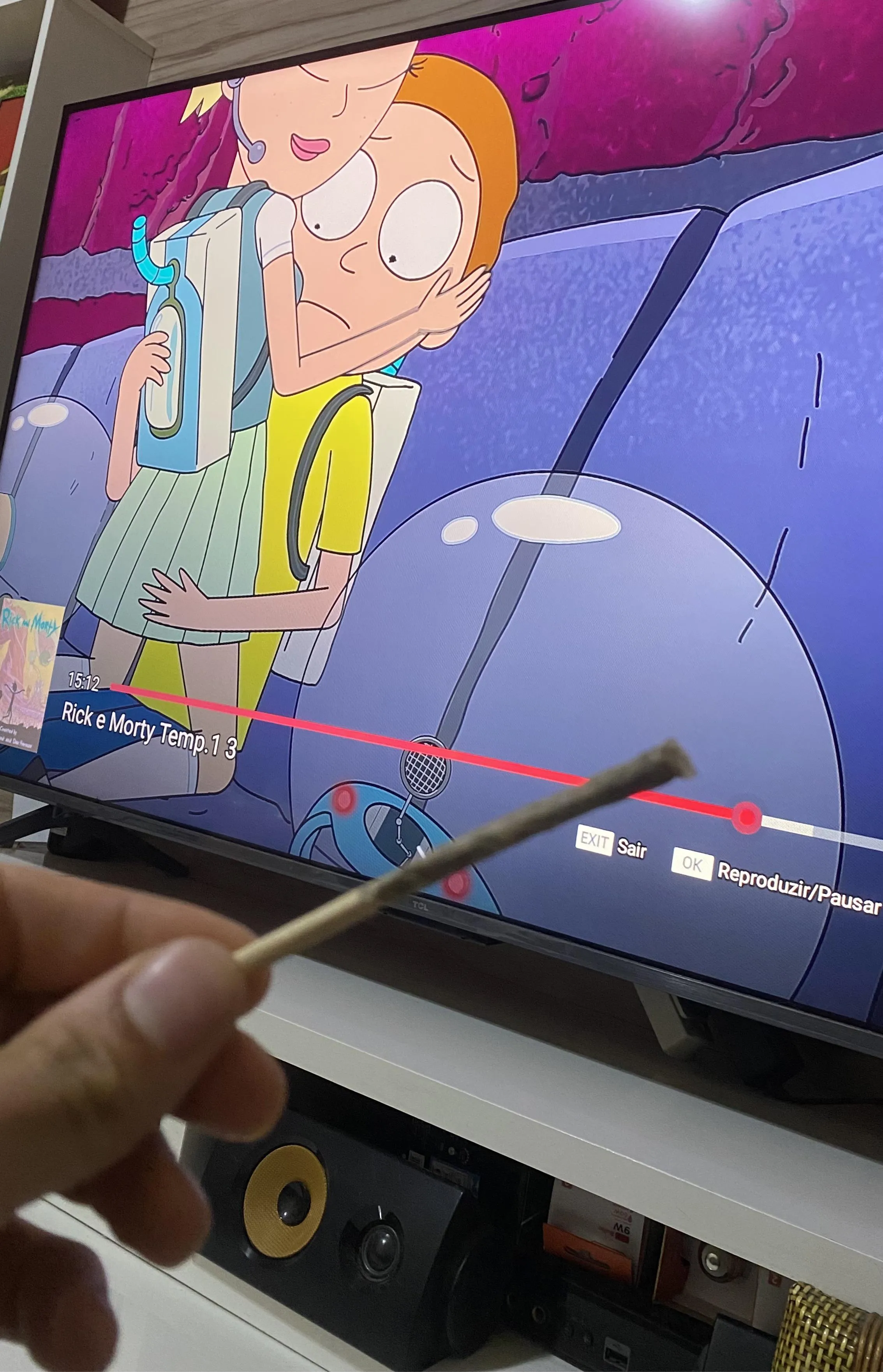 f1 skunk e assistindo série o dia todo