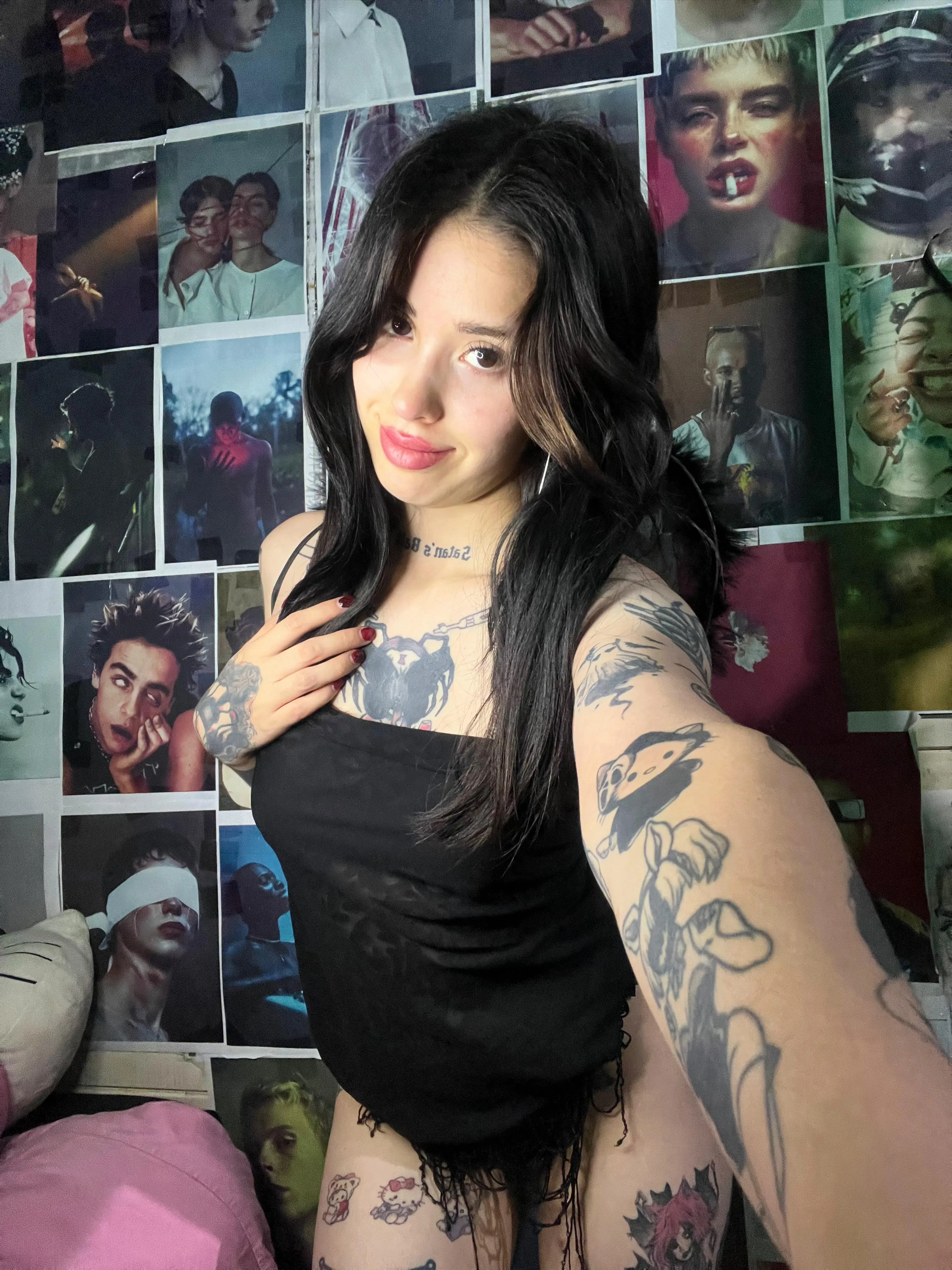 Goth girls hide filthy secrets under pretty black lace.